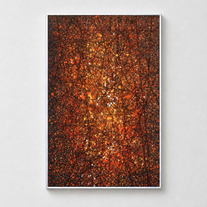 Abstract Stormscape | Crimson Vortex by Interior Moderna