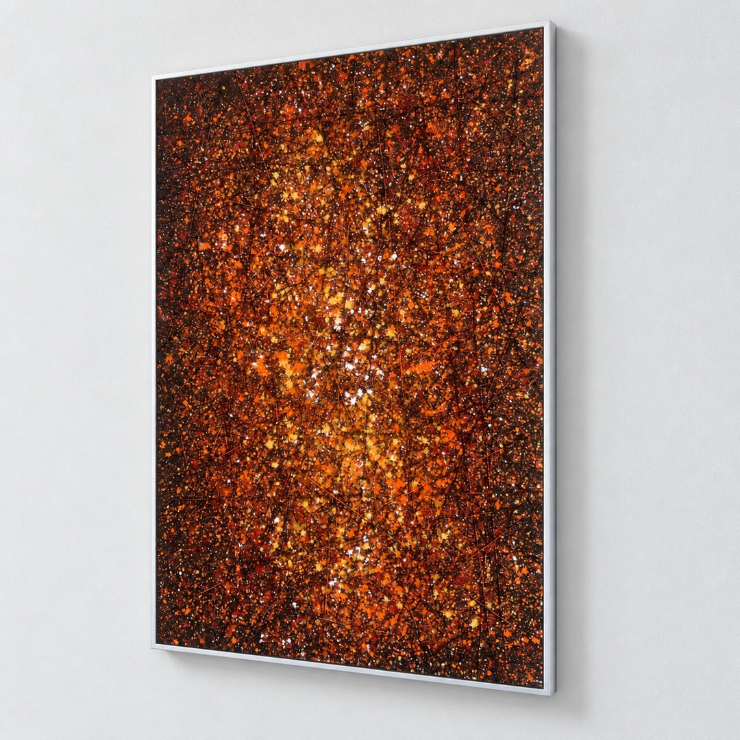Abstract Stormscape | Crimson Vortex by Interior Moderna - view 3