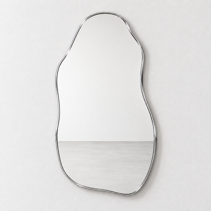 Chrome Irregular Mirror by Interior Moderna