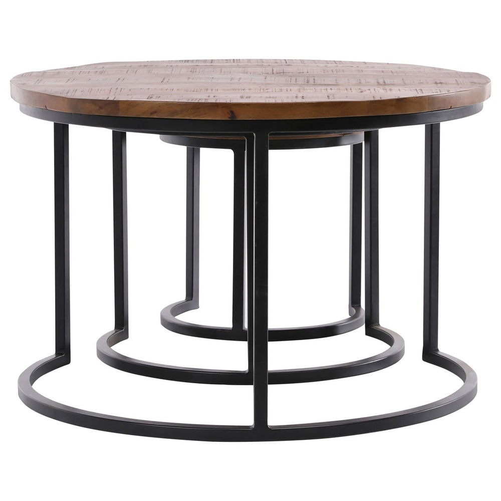 Shay Nesting Tables - Set of 3, front view