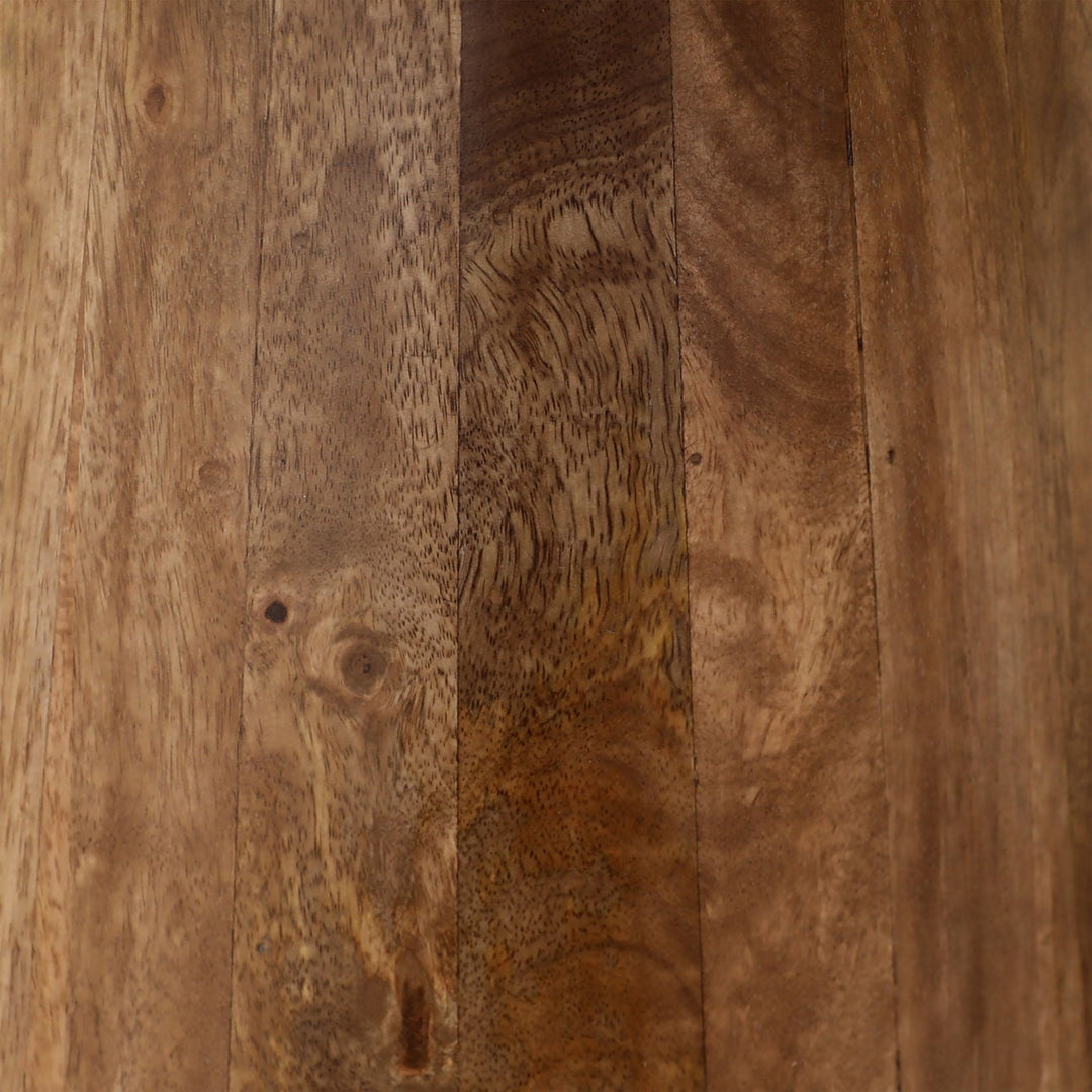 Carina Mango Wood Dining Table, 40-inch, detail 1 view