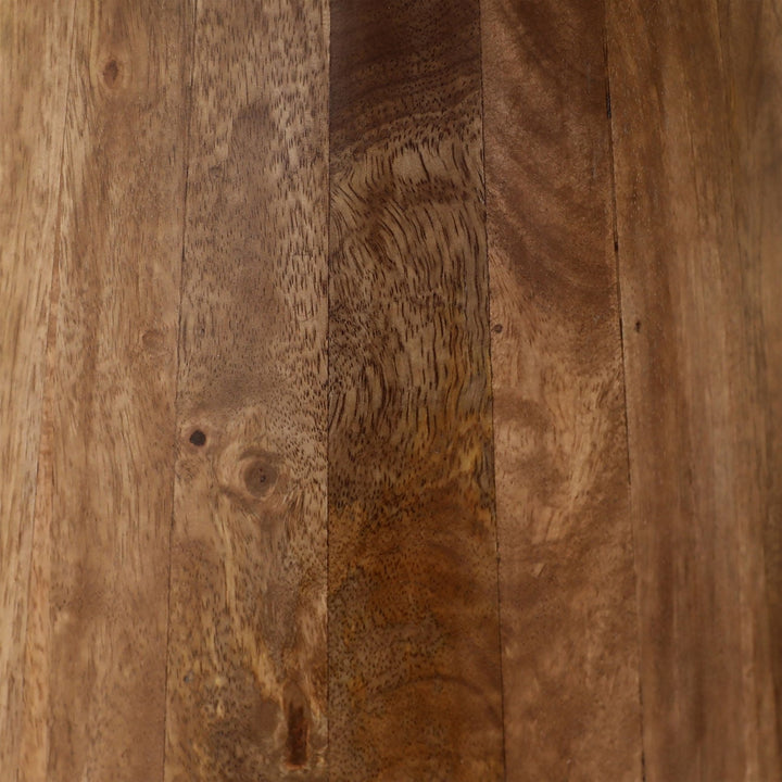 Carina Mango Wood Dining Table, 40-inch, detail 1 view