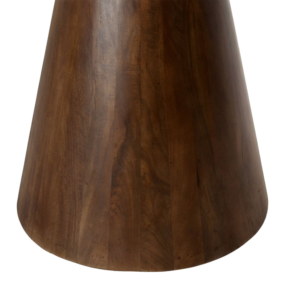 Carina Mango Wood Dining Table, 52-inch, detail 2 view
