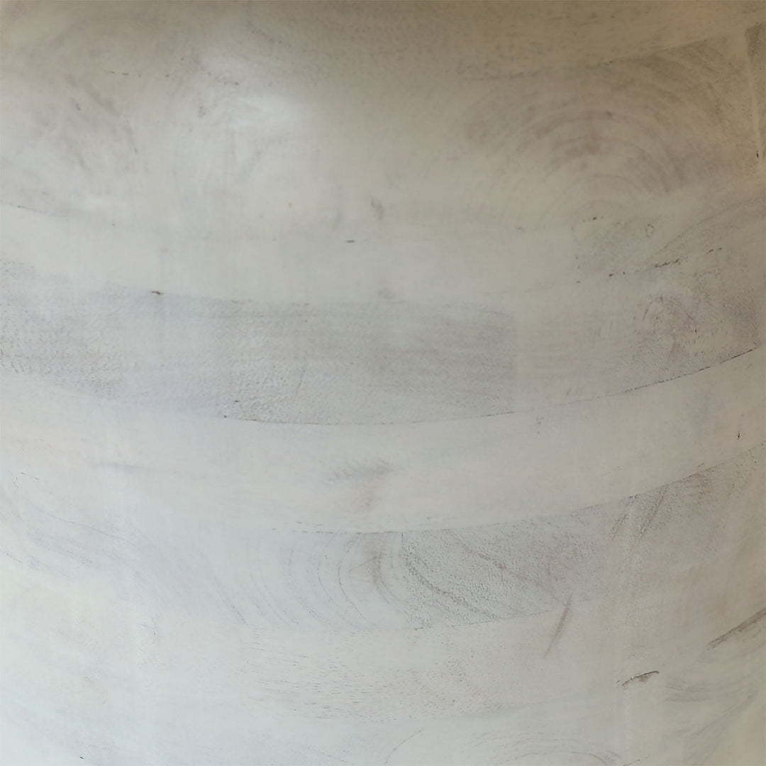 Dominic Whitewash Mango Wood Dining Table, detail 2 view