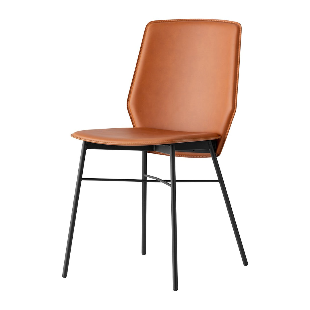 Sibilla Dining Chair by Connubia finish option, white background