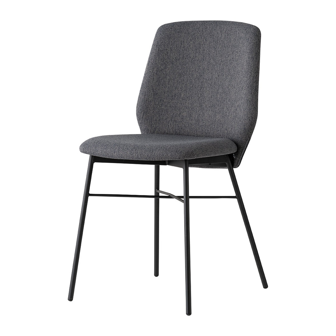 Sibilla Soft Dining Chair by Connubia finish option, white background