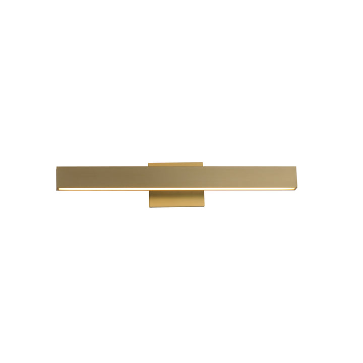 SideLine 5CCT 24" LED Bath Vanity by ET2 Lighting in Satin Brass finish