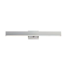 SideLine 5CCT 30" LED Bath Vanity by ET2 Lighting in Polished Chrome, front view