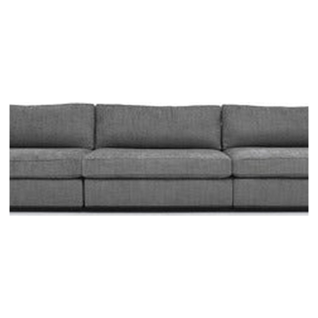 SIENA 3-SEAT GRAND SOFA - GREY FABRIC American Leather
