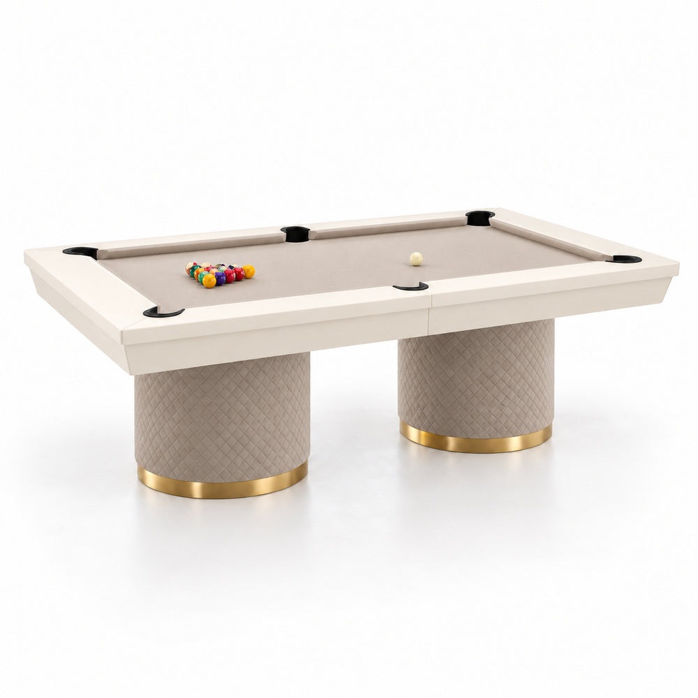 Sienna pool table - Warm Ivory 