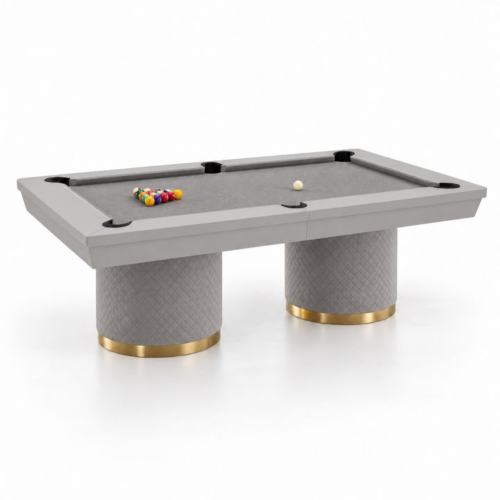 Sienna pool table - Stone Gray 