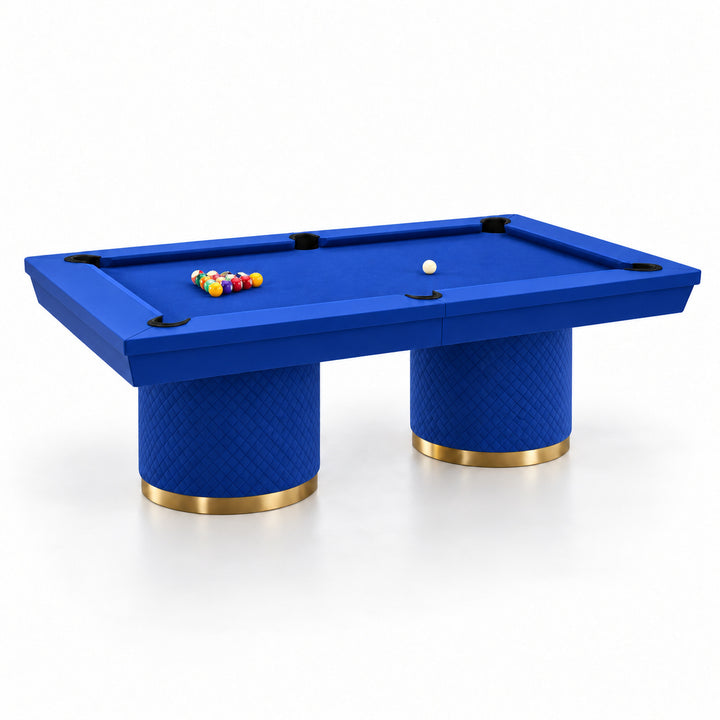 Sienna pool table - Solid Cobalt 
