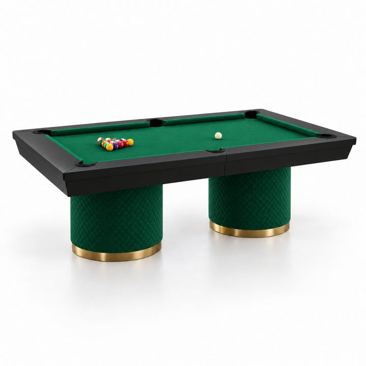 Sienna pool table - Emerald &amp; Black 