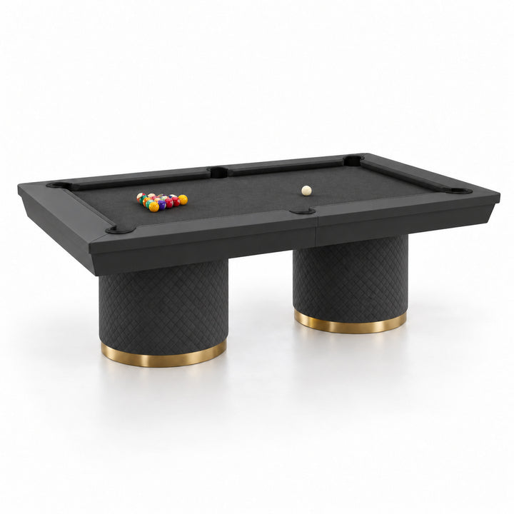Sienna pool table - Charcoal 
