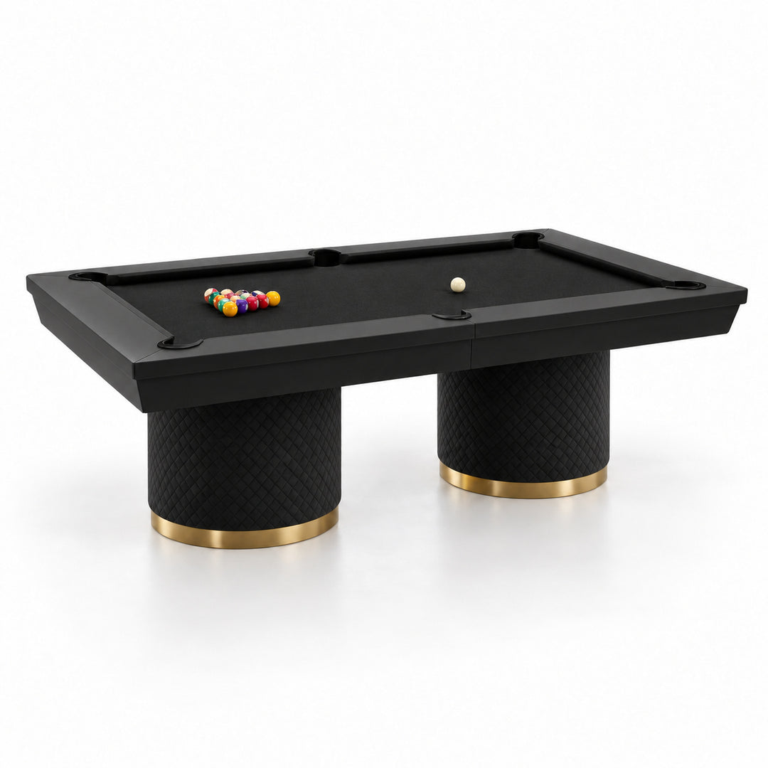 Sienna pool table - Solid Black 