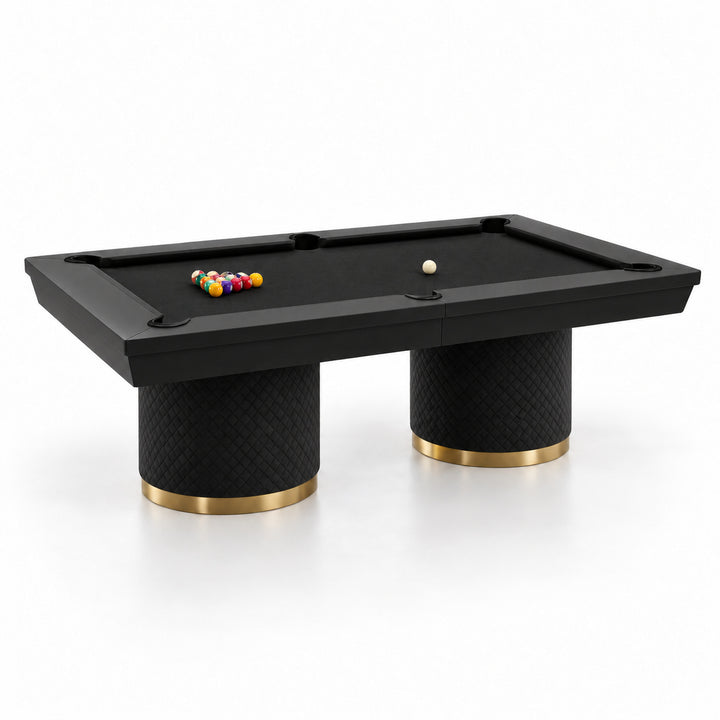 Sienna pool table - Solid Black 