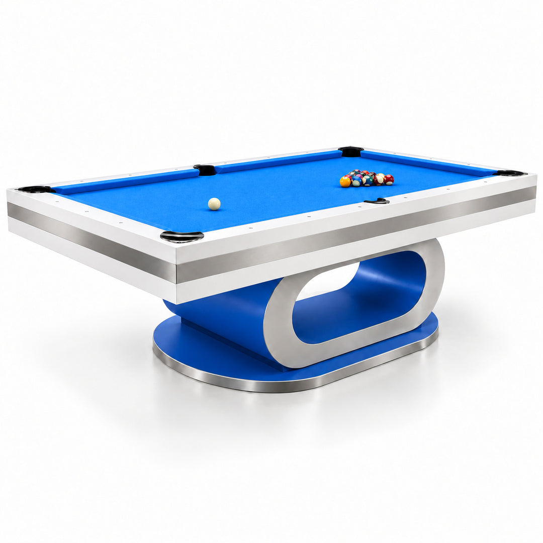 Sierra pool table - Arctic Blue 