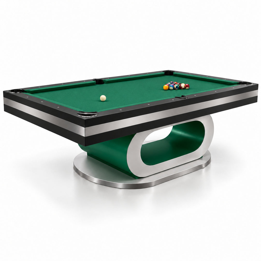 Sierra pool table - Emerald &amp; Black 