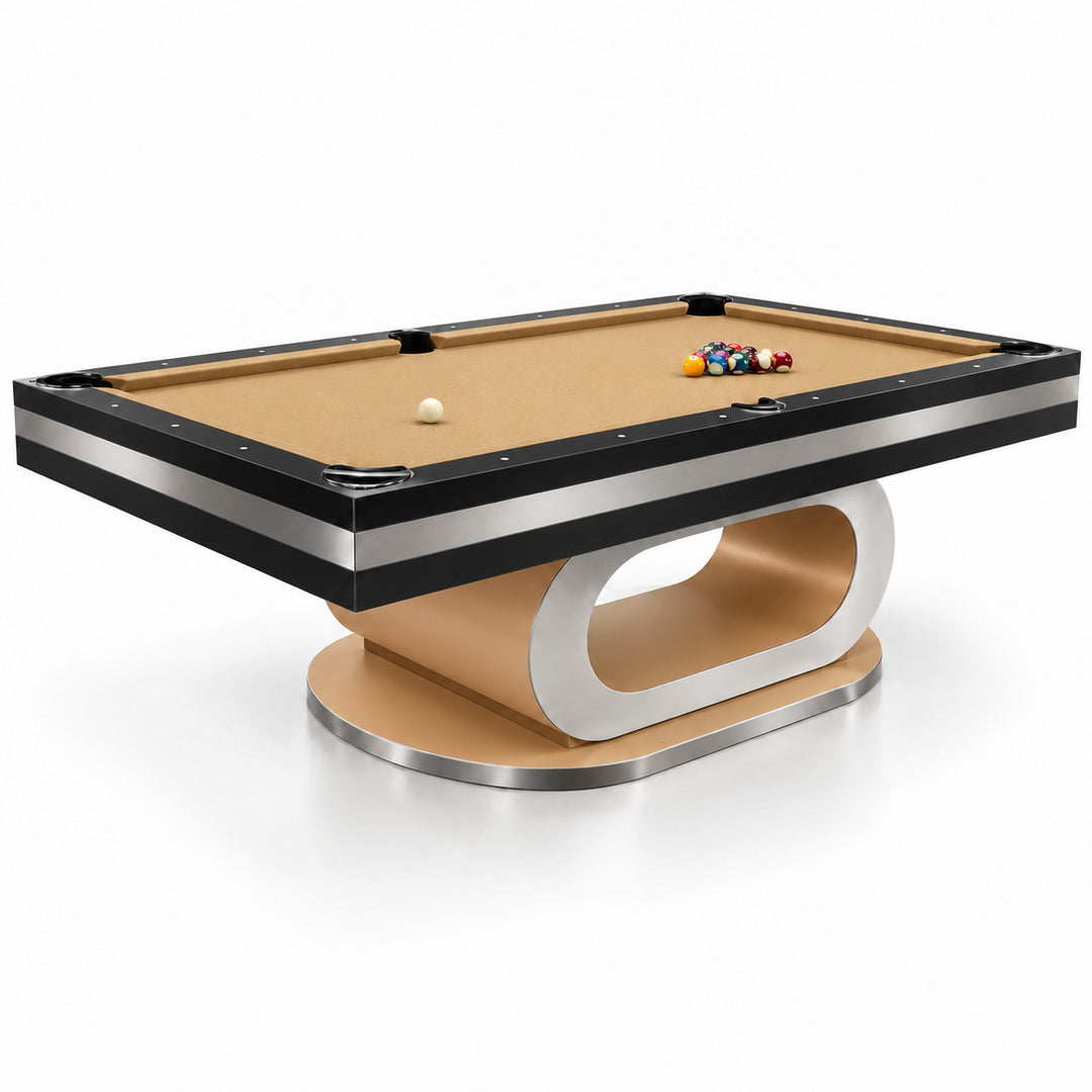 Sierra pool table - Camel &amp; Black 
