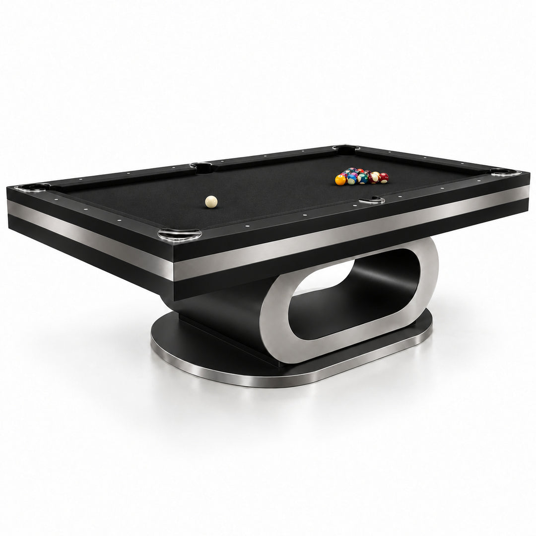 Sierra pool table - Solid Black 