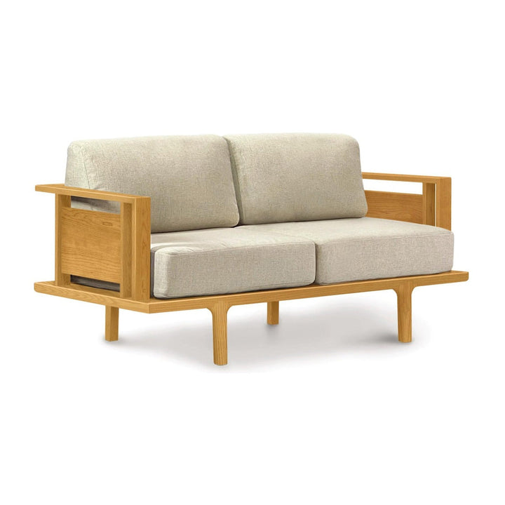 Sierra Loveseat with Wood Panel Copeland Furniture