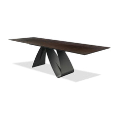 SIGNATURE Extension Dining Table in Oxidized Brown Mobital