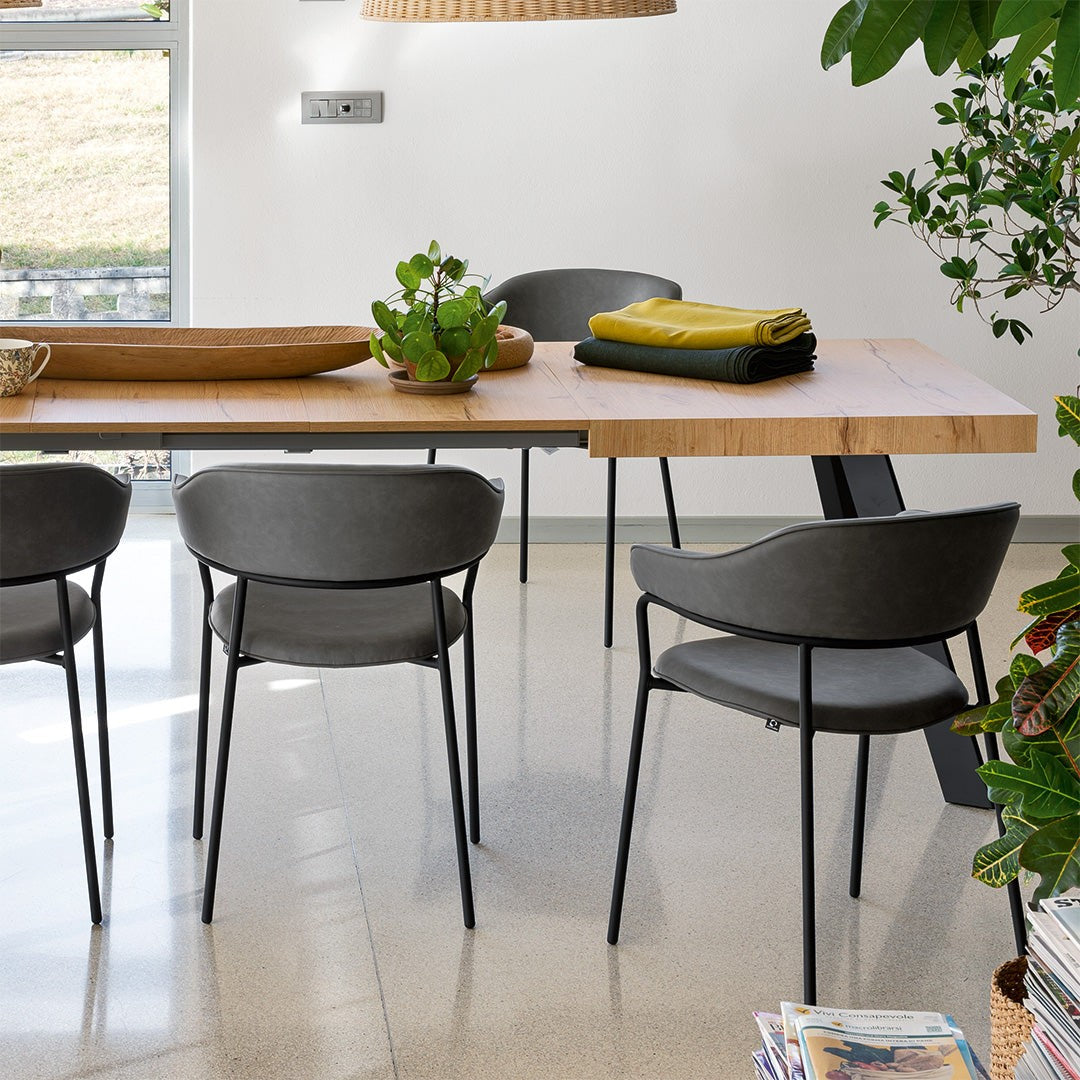 Signorina Dining Armchair by Connubia in a styled interior