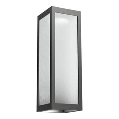 Single Box Outdoor Sconce by Hammerton Studio in Argento Grey