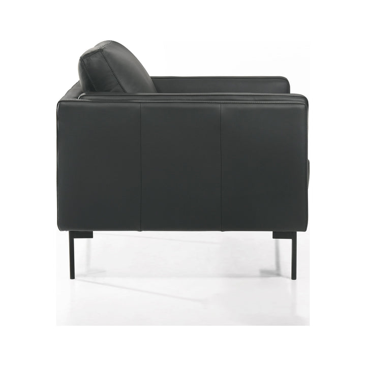 Skagen Accent Chair — white cutout (Taji)