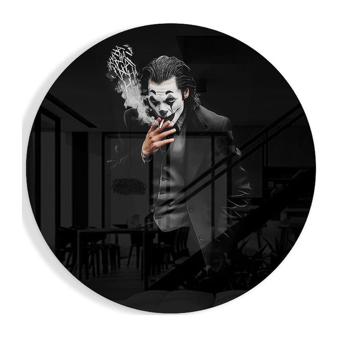 Joker Glass Wall Art Insigne
