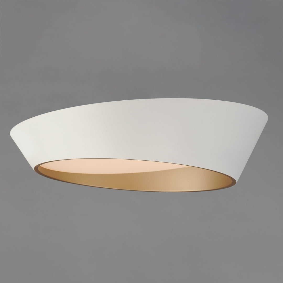 Slant 19.75" LED Flush Mount by ET2 Lighting, styled view 2