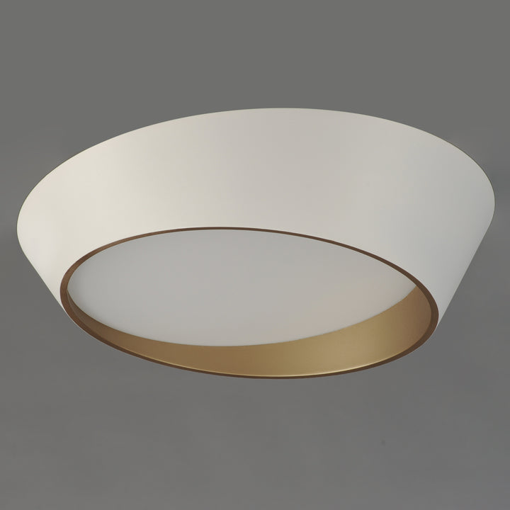Slant 19.75" LED Flush Mount by ET2 Lighting, styled view 3