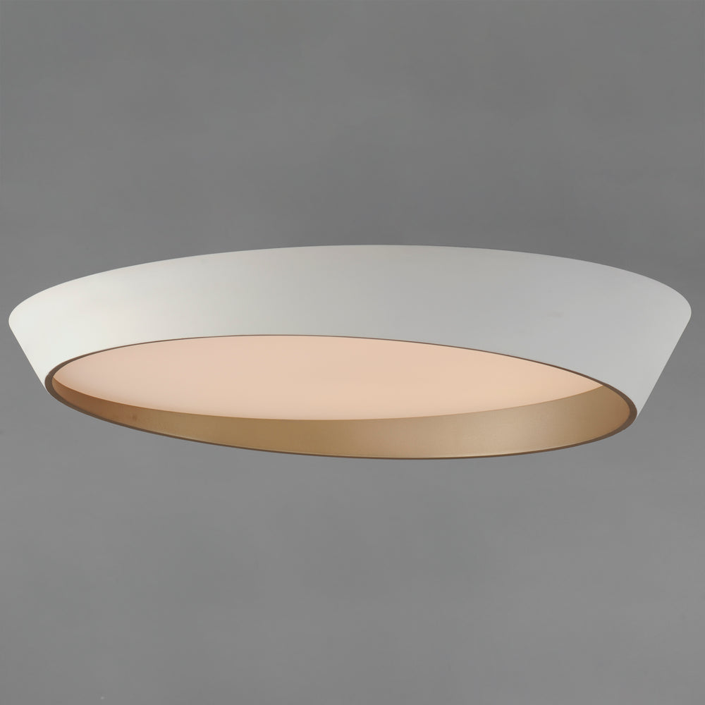Slant 31.5" LED Flush Mount by ET2 Lighting, styled view 1
