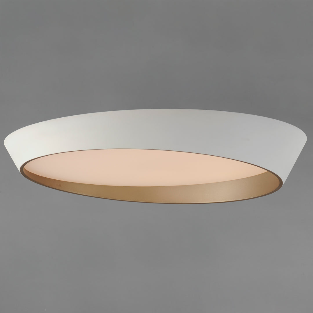 Slant 31.5" LED Flush Mount by ET2 Lighting, styled view 1