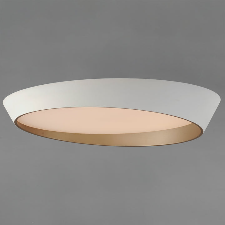 Slant 31.5" LED Flush Mount by ET2 Lighting, styled view 1