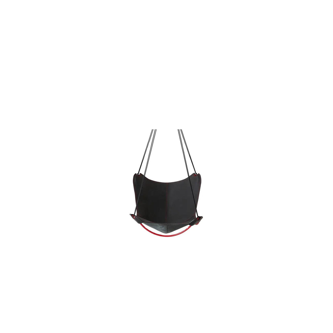 SLING BUTTERFLY Chair Black With Red Frame Hanging Chairs Studio Stirling