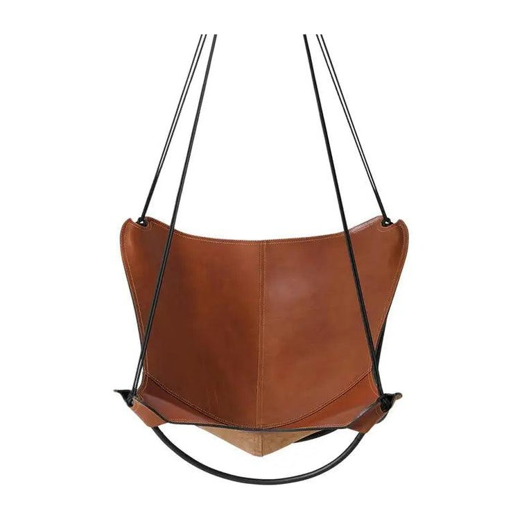 SLING BUTTERFLY Chair Tan Leather Studio Stirling