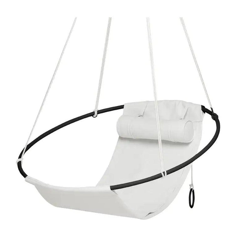 SLING Chair in White Leather Studio Stirling
