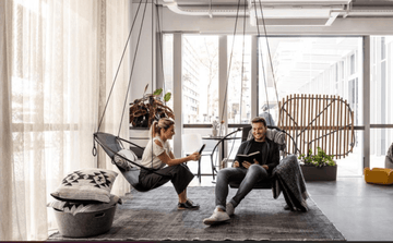 cactus chair Sustainable Sling Chair in Vegan Cactus Leather – Modern Studio