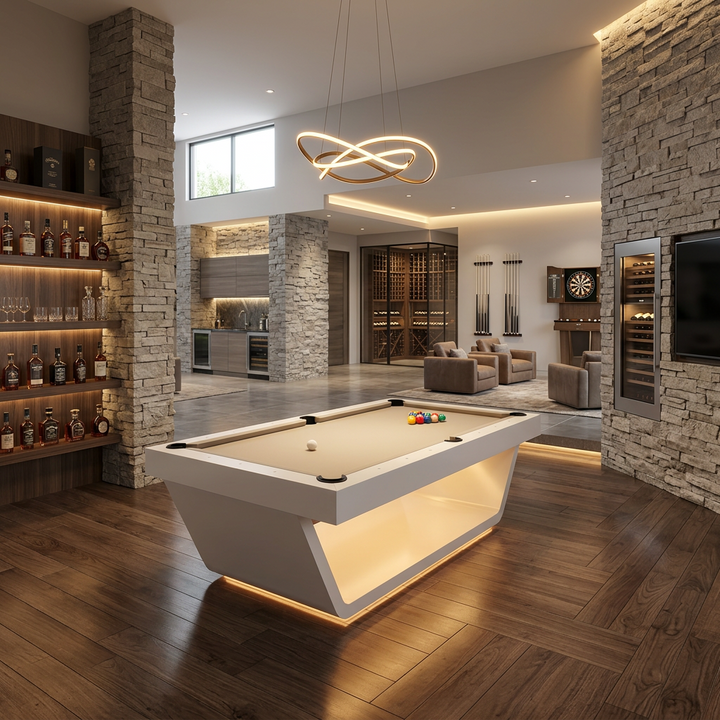 Sofia Modern Slate Pool Table