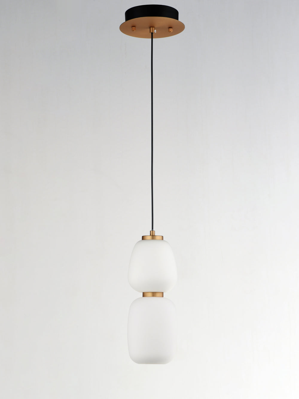 Soji 13" LED Pendant by ET2 Lighting, styled view 1