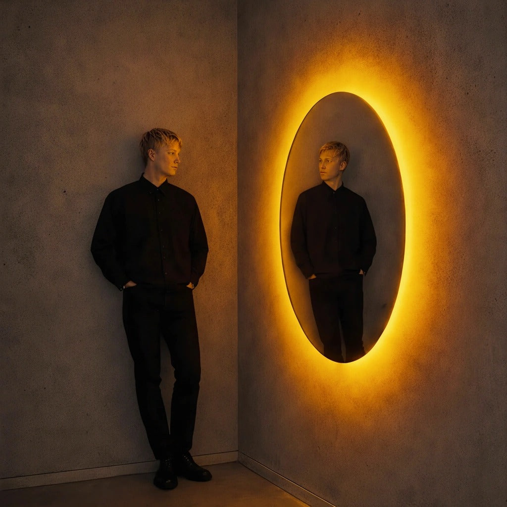 Solar Eclipse Mirror by Interior Moderna - view 18