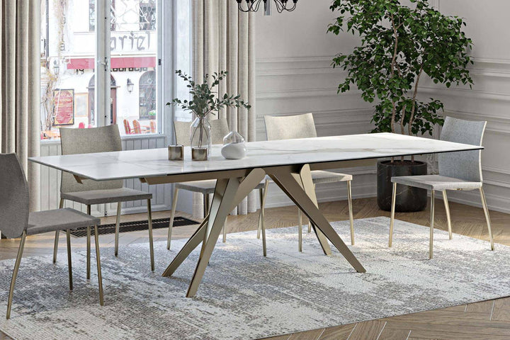 Somnia Round/Square Extension Dining Table by Naos