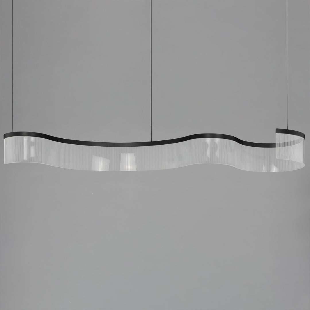 Sonata 59" LED Pendant by ET2 Lighting, styled view 1