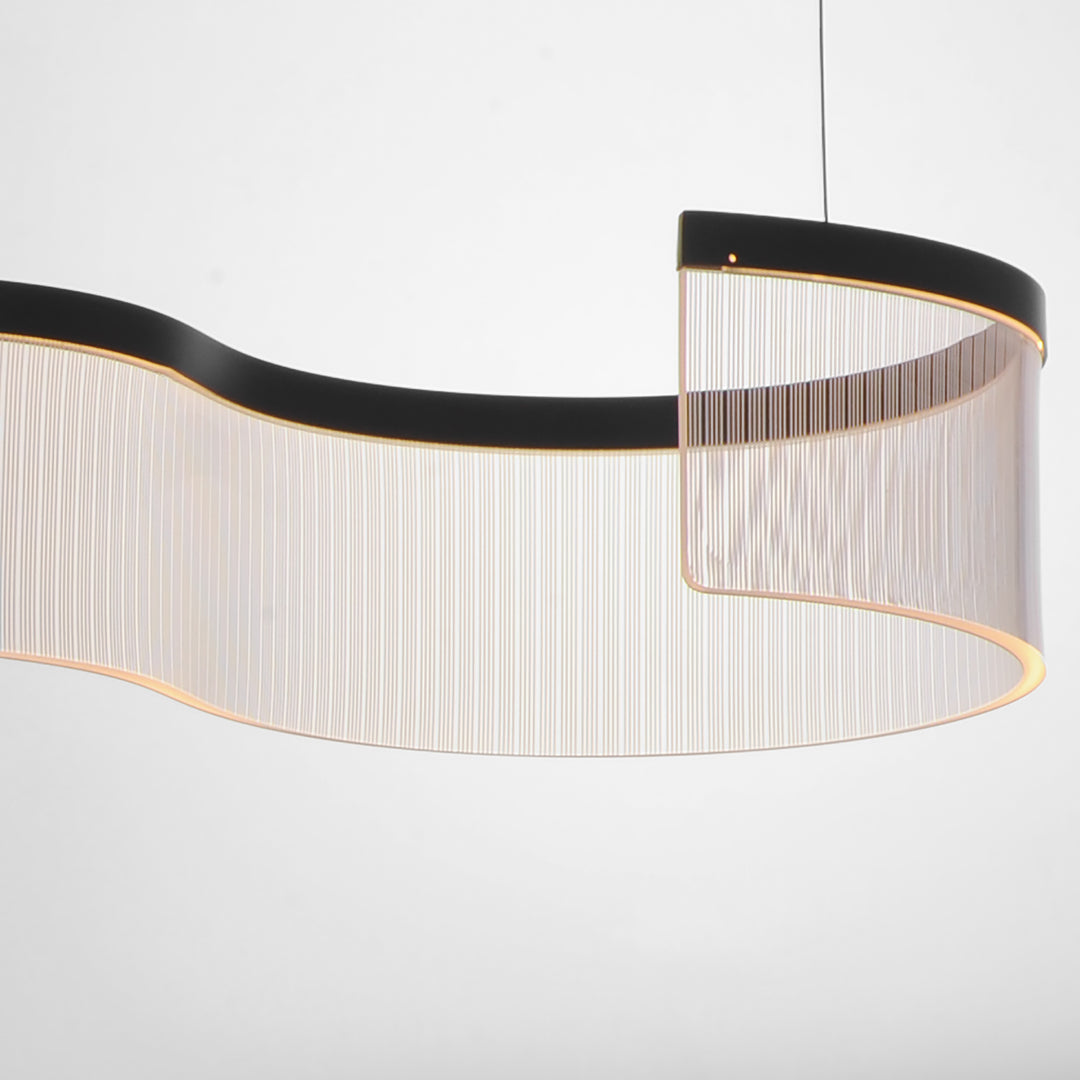 Sonata 59" LED Pendant by ET2 Lighting, styled view 3