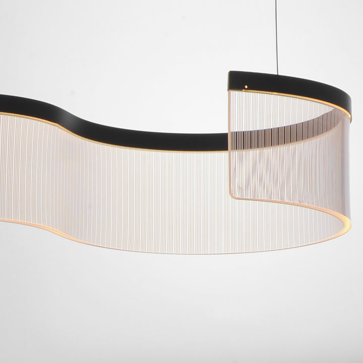 Sonata 59" LED Pendant by ET2 Lighting, styled view 3
