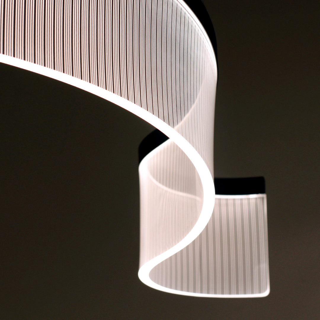 Sonata 59" LED Pendant by ET2 Lighting, styled view 4