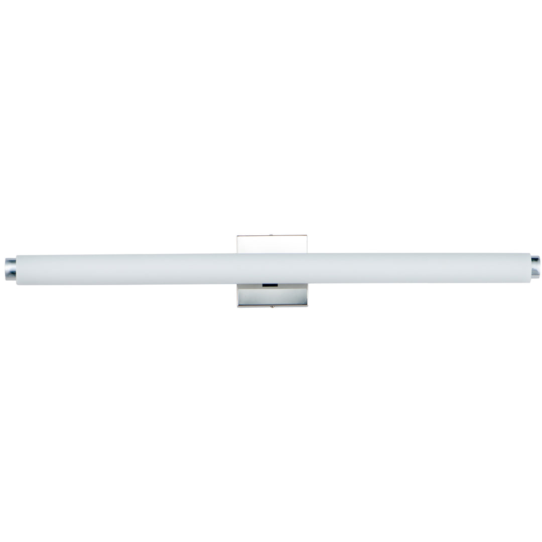 Soprano 30" LED Bath Vanity by ET2 Lighting in Polished Chrome, front view