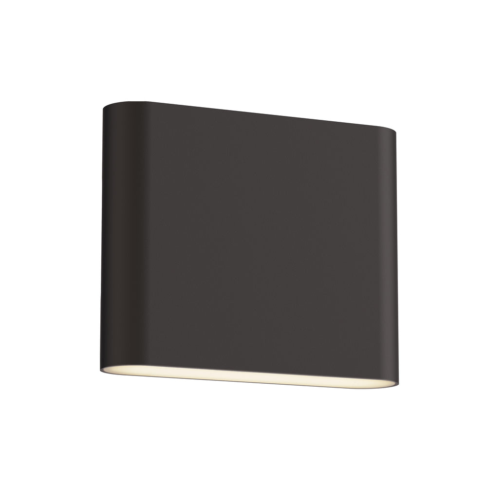 Spartan 6" Wall Sconce by ET2 Lighting in Architectural Bronze finish