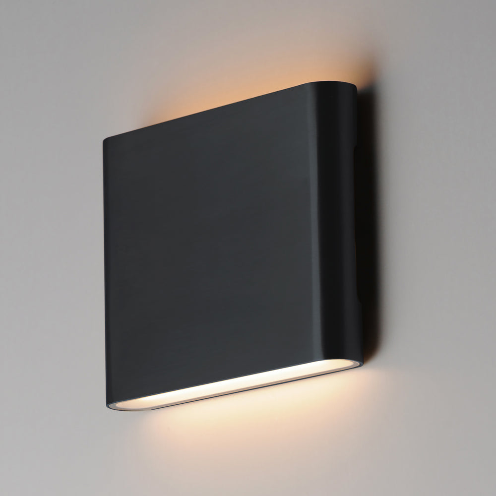 Spartan 7.75" Wall Sconce by ET2 Lighting, styled view 1